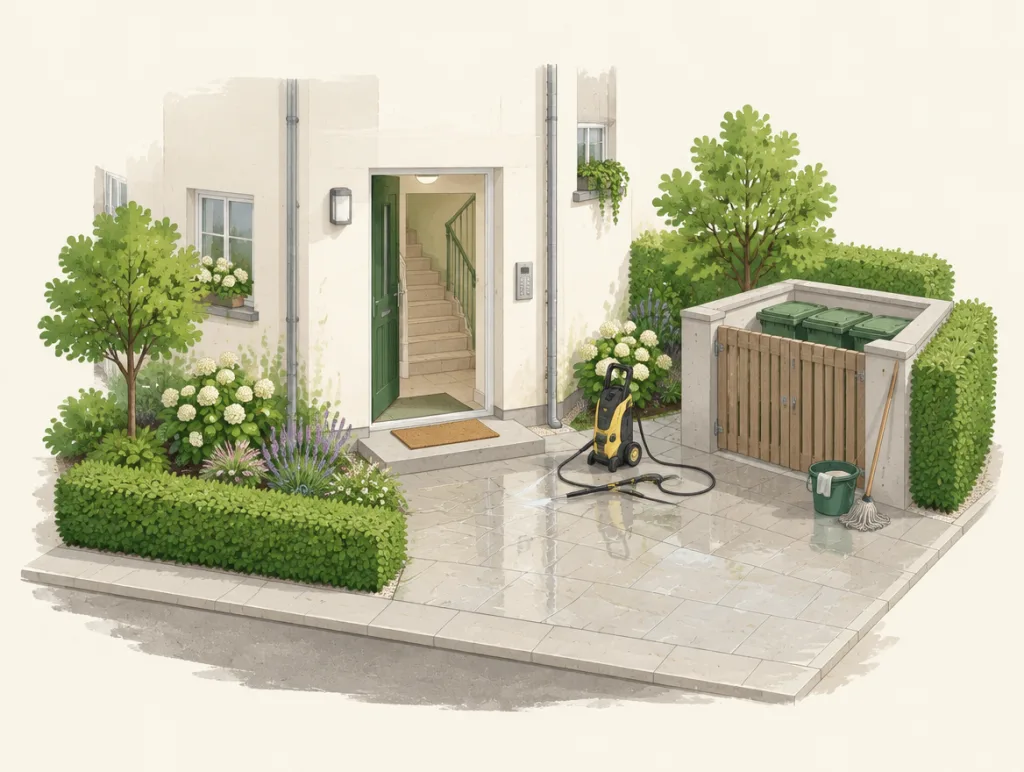 Illustration: Reinigung in Osnabrück