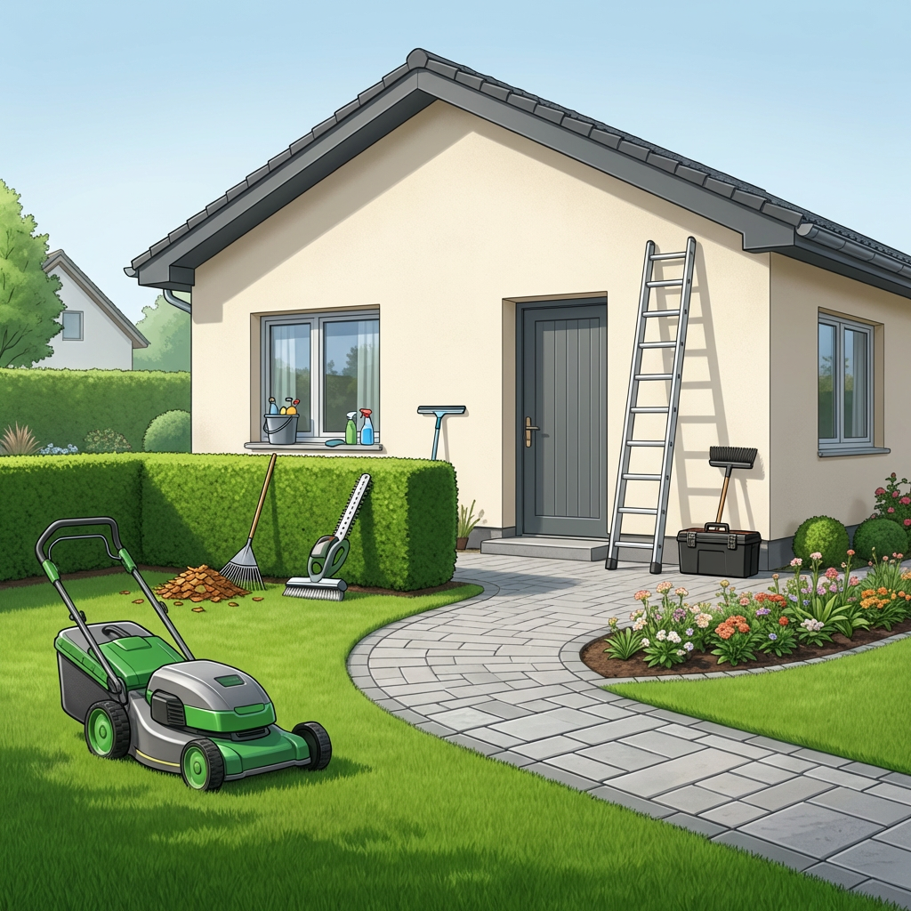 Gepflegtes Haus in Osnabrück – DAM Hausmeisterservice